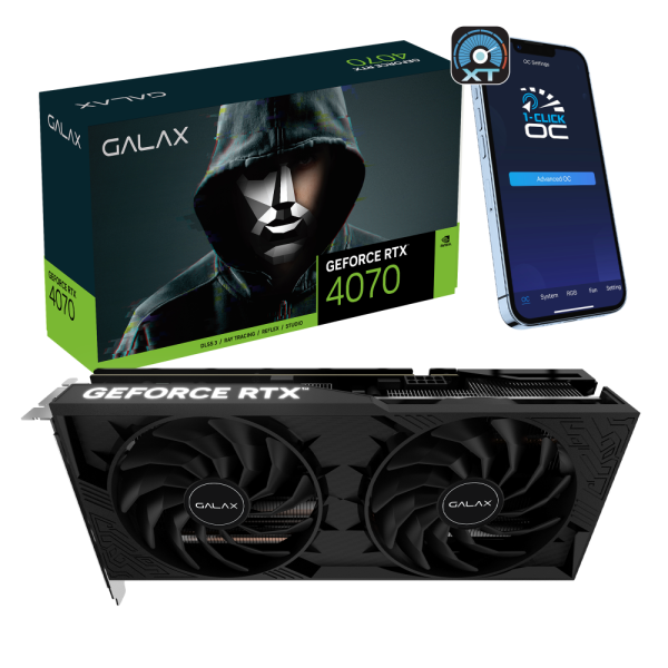 RTX4070 1-Click OC 2X PCI-E 12GB