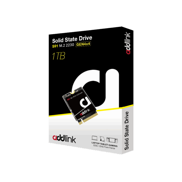 S91 - 2230  M.2 PCIe GEN4X4 NVMe SSD (2230)-ad1TBS91M2P-1TB
