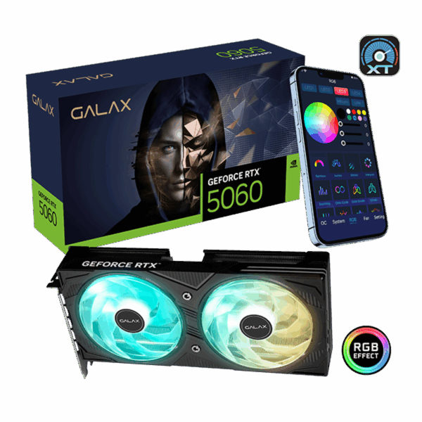 B67C Black GF RTX5060 Ti 1-Click OC PCI-E 16GB / GDDR7 128BIT W/DP/DP/DP/HDMI/Cooling Fan
