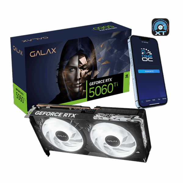 B67C Black GF RTX5060 Ti 1-Click OC PCI-E 16GB / GDDR7 128BIT W/DP/DP/DP/HDMI/Cooling Fan
