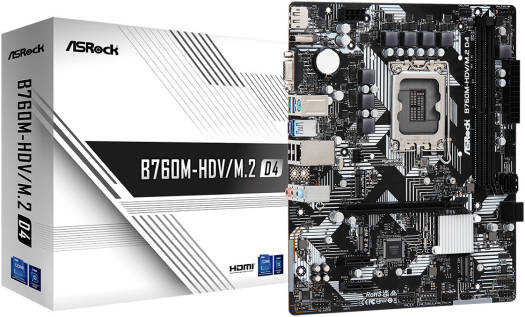 ASROCK M/B Models Intel 7 series - ASROCK B760M-HDV/M.2 D5 mATX
