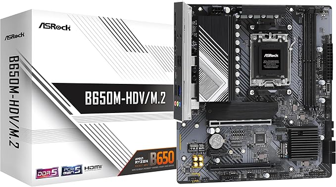 ASROCK M/B Models AMD - ASROCK B650M-HDV/M.2
