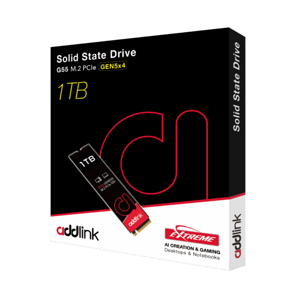 Second image of G55 M.2 PCIe GEN5X4 NVMe SSD (2280)ad1TBG55M2Pad2TBG55M2P -