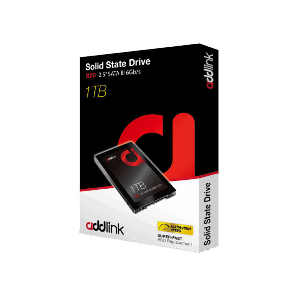 S20 2.5” Solid Strate Drive (SATA III 6Gb/s 7mm)-ad1TBS20S3S-1TB