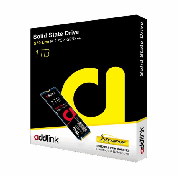 S70 M.2 PCIe GEN3X4 NVMe SSD (2280)-ad1TBS70LTM2P-1TB