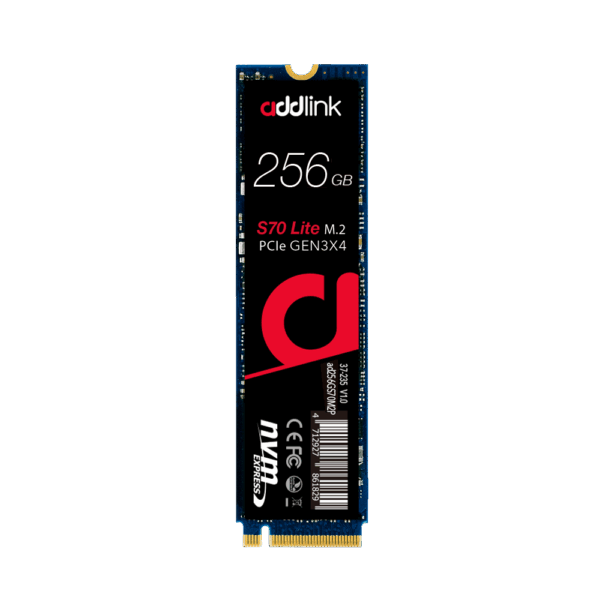S70 M.2 PCIe GEN3X4 NVMe SSD (2280)ad256GBS70LTM2P ad512GBS70LTM2P ad1TBS70LTM2P -
