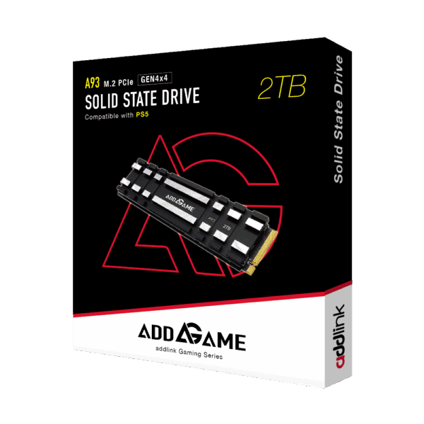 A93 AddGame M.2 PCIe GEN4X4 NVMe SSD (2280)-ad1TBA93M2P-1TB