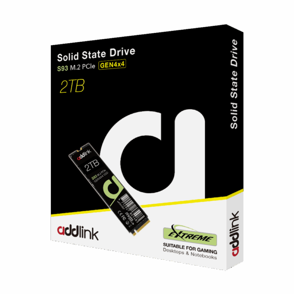 S93  M.2 PCIe GEN4X4 NVMe SSD (2280)-ad2TBS93M2P-2TB