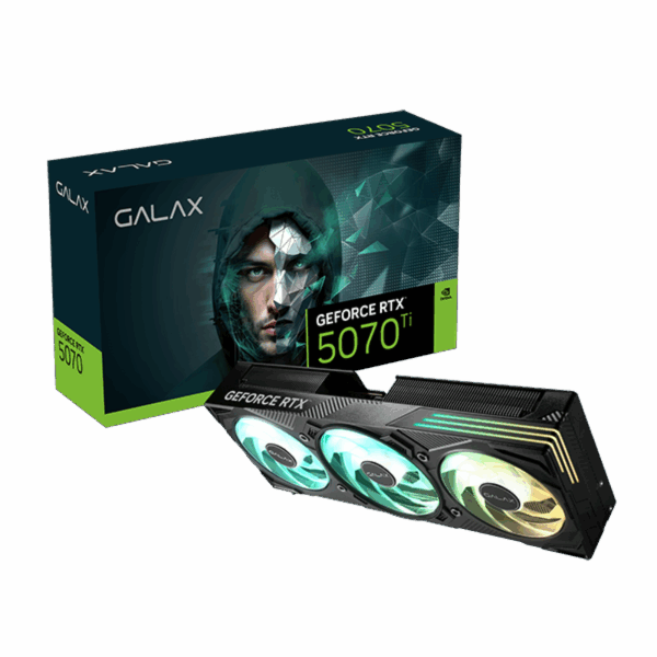 Second image of B37S Black GF RTX5070 Ti 1-Click OC PCI-E 16GB / GDDR7 256BIT  W/DP/DP/DP/HDMI/Cooling Fan