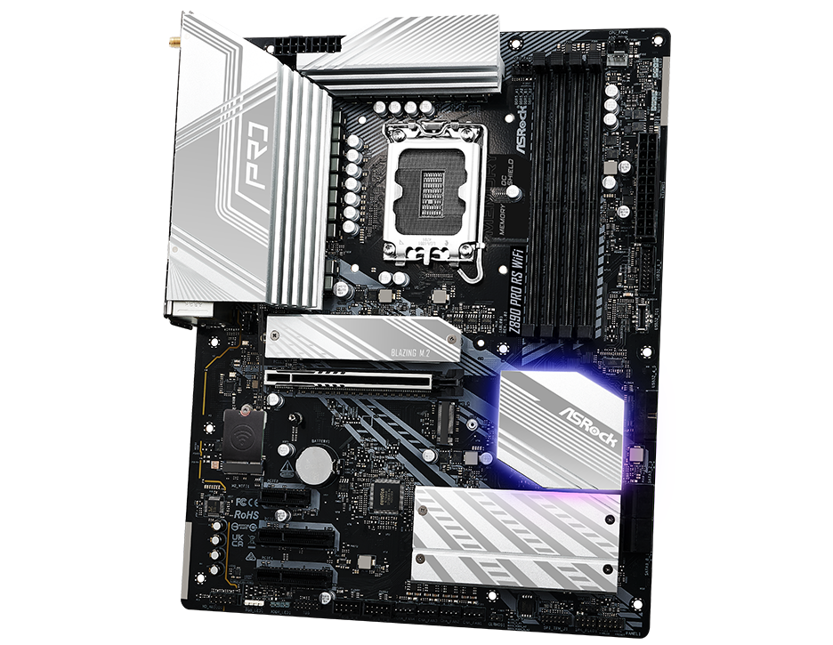 Second image of ASROCK M/B Models Intel 8 series - ASROCK Z890 Pro RS WiFi D5 ATX